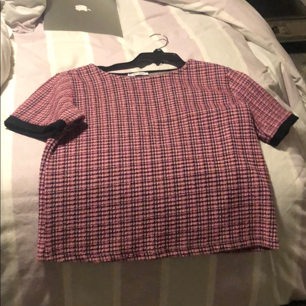 Pink blouse